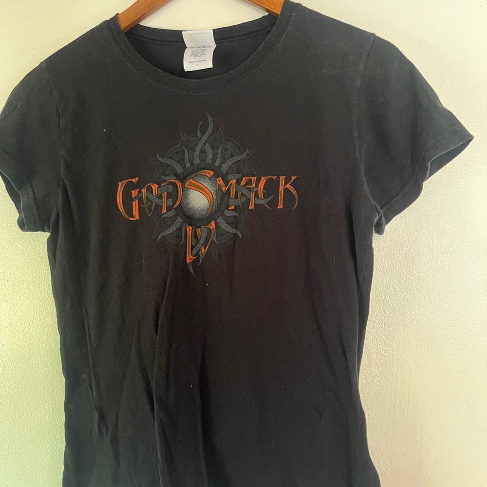 Godsmack Logo Graphic Black Short Sleeve Tee